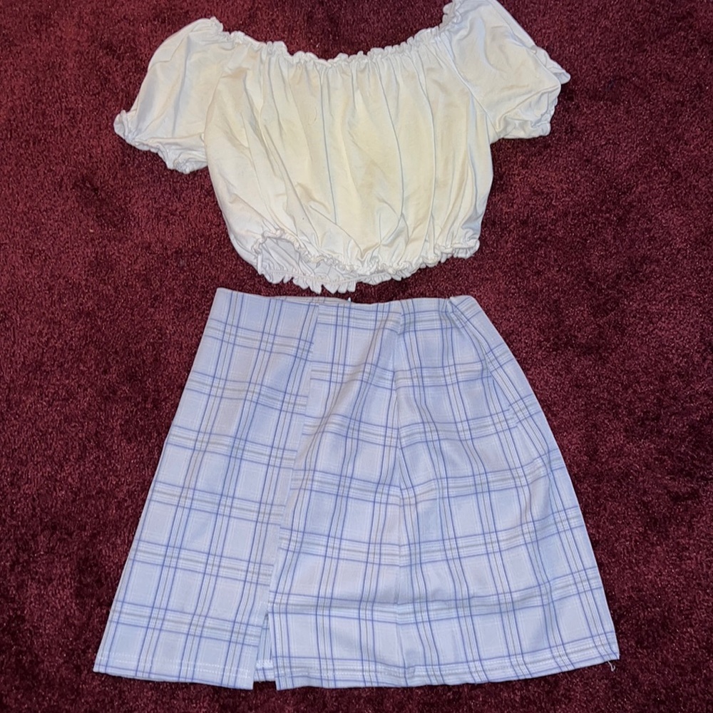Two Piece Skirt Set